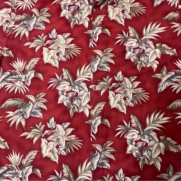 Campia Hawaiian Floral Red Shirt XL - Picture 4 of 4